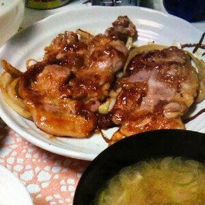 お父さんいつもありがとう！やわらかマヨしょうが焼き